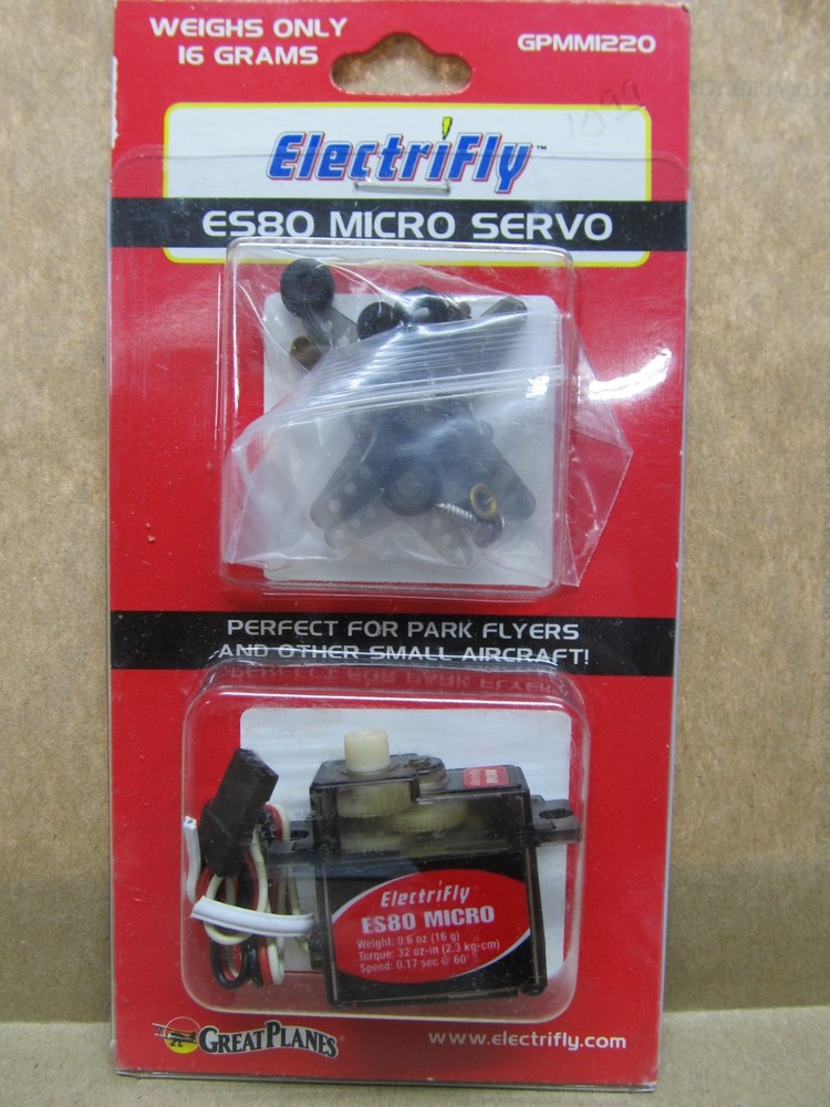 Seven ElectriFly #ES80 Micro Servos