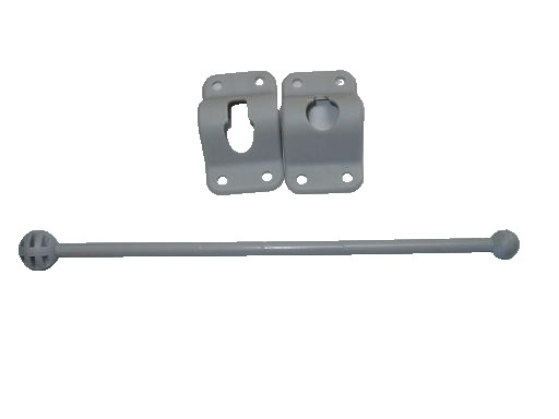 Trailer Cargo Door Hold Back Catch Camper 10" grey