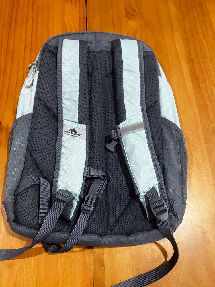 High Sierra Swerve Pro Backpack Light Blue GREAT CONDITION LOW PRICE