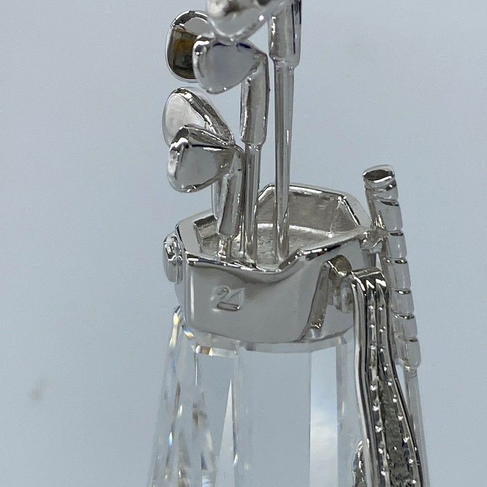 SWAROVSKI - Clear Silver Swarovski Crystal Hardware Accessory