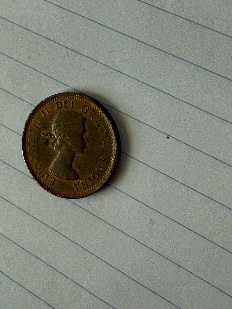 1962 Canada 1 Cent Coin