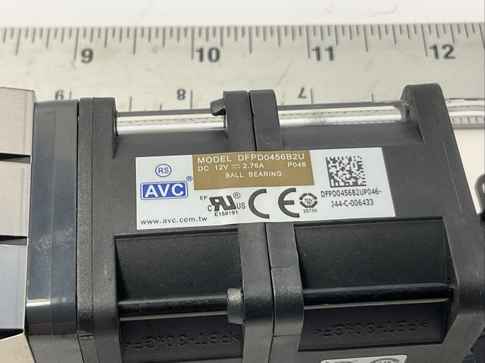 Cisco 9500-40X-E Fan Model DFPD0456B2U Tested Working 12V DC 2.76A