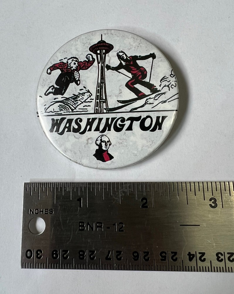 Vintage Washington State Button Pinback