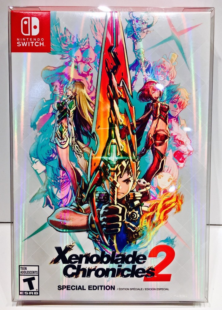 1 Clear Box Protector XENOBLADE CHRONICLES 2 Special Edition Nintendo Switch