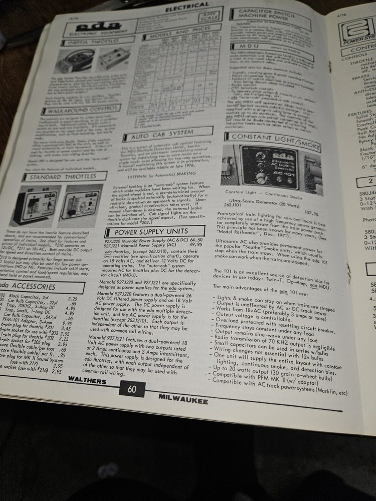WALTHERS 1st EDITION N SCALE RAILROAD CATALOG