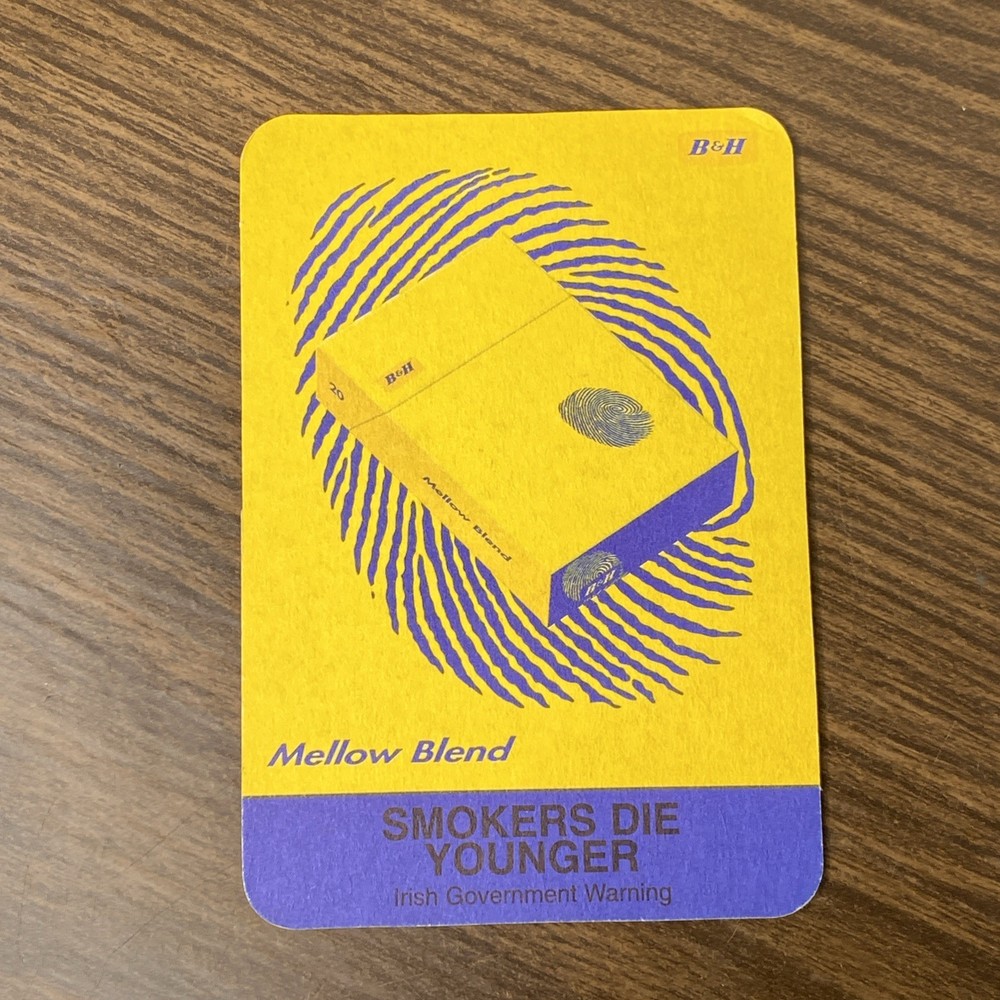 B&H Mellow Blend Blue & Yellow Coaster