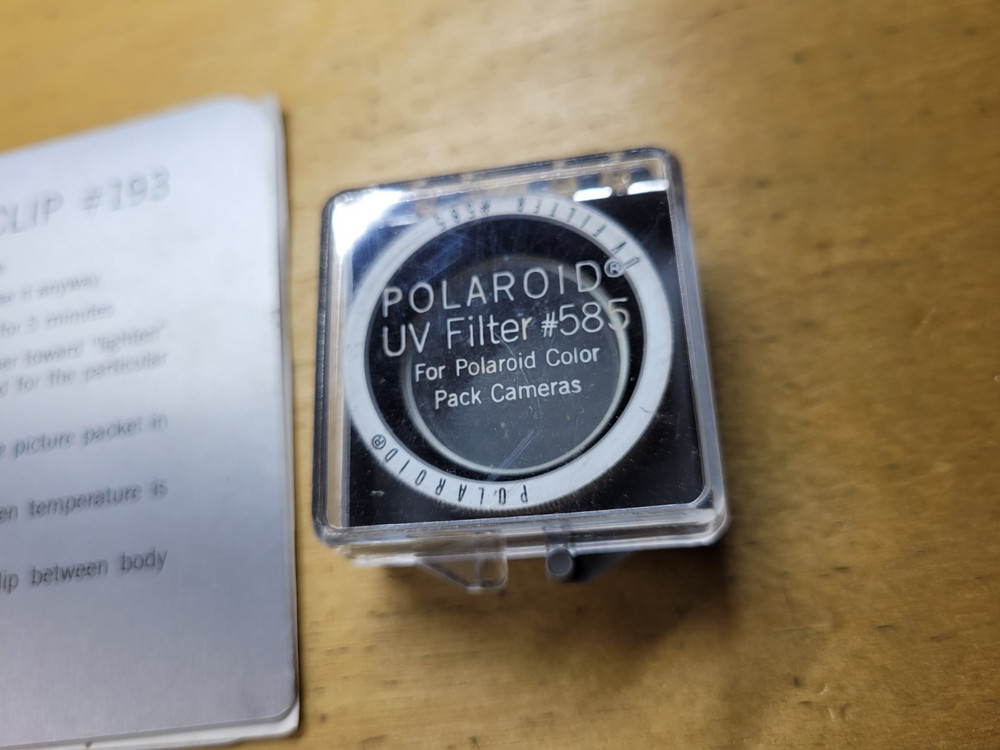 Polaroid # 585 , 193 & 581