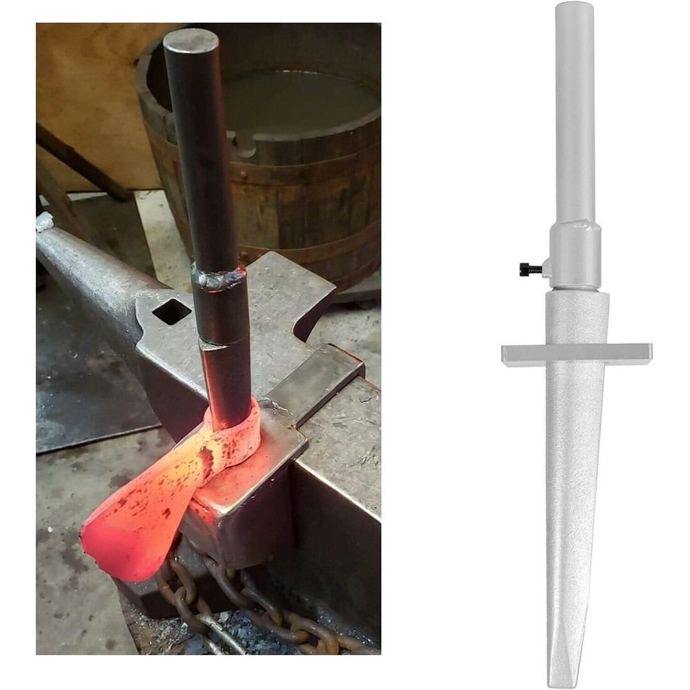Tomahawk Eye Drift/Mandrel Blacksmith Tool Includes Drift Holder and Plate