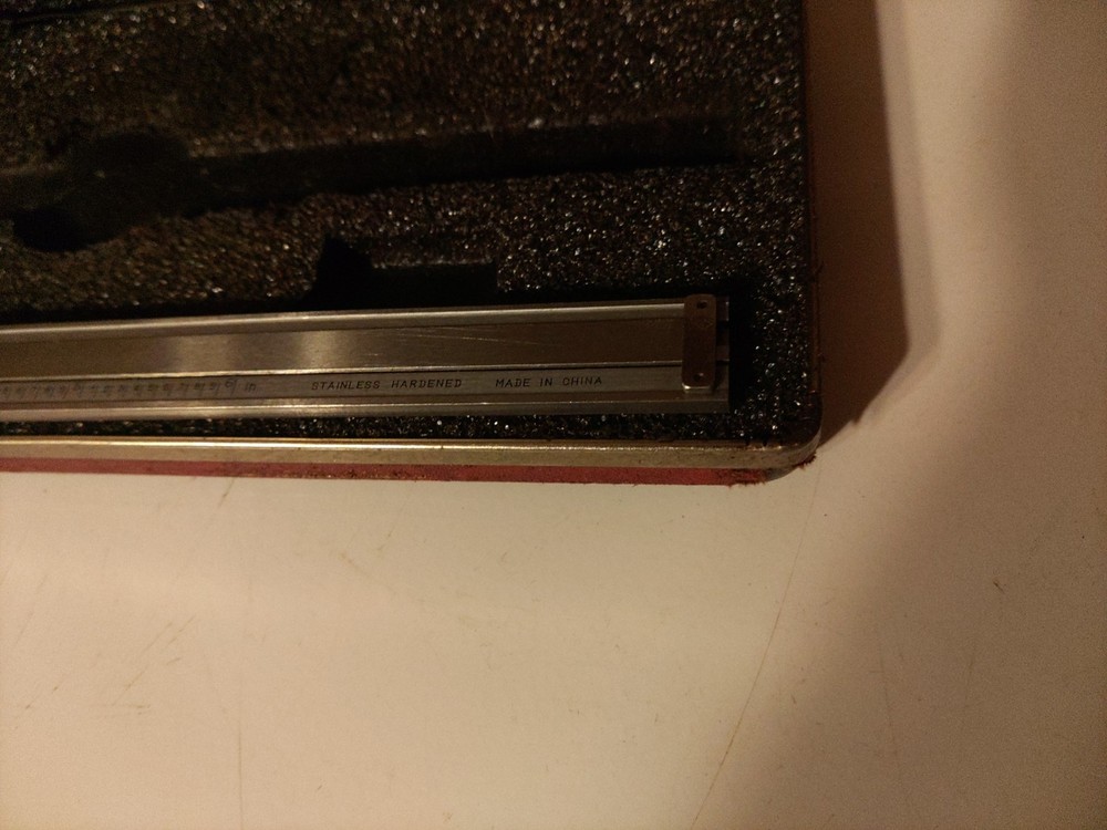 6" Dial Caliper china w/ starett Case
