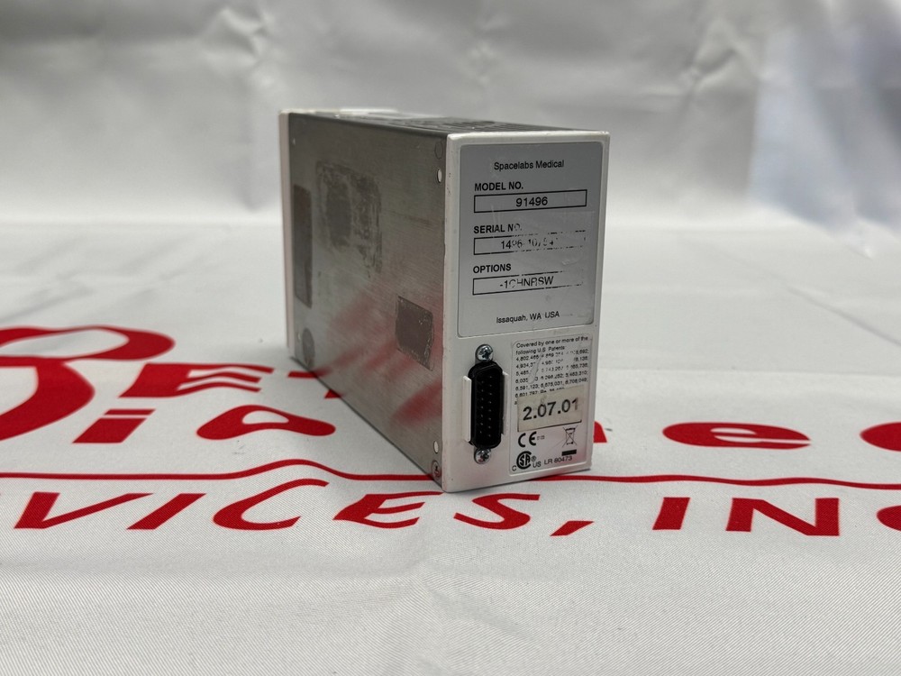 Spacelabs 91496 Multi-parameter Command Module,OPT.CHNRSW(Used, 1Pc)