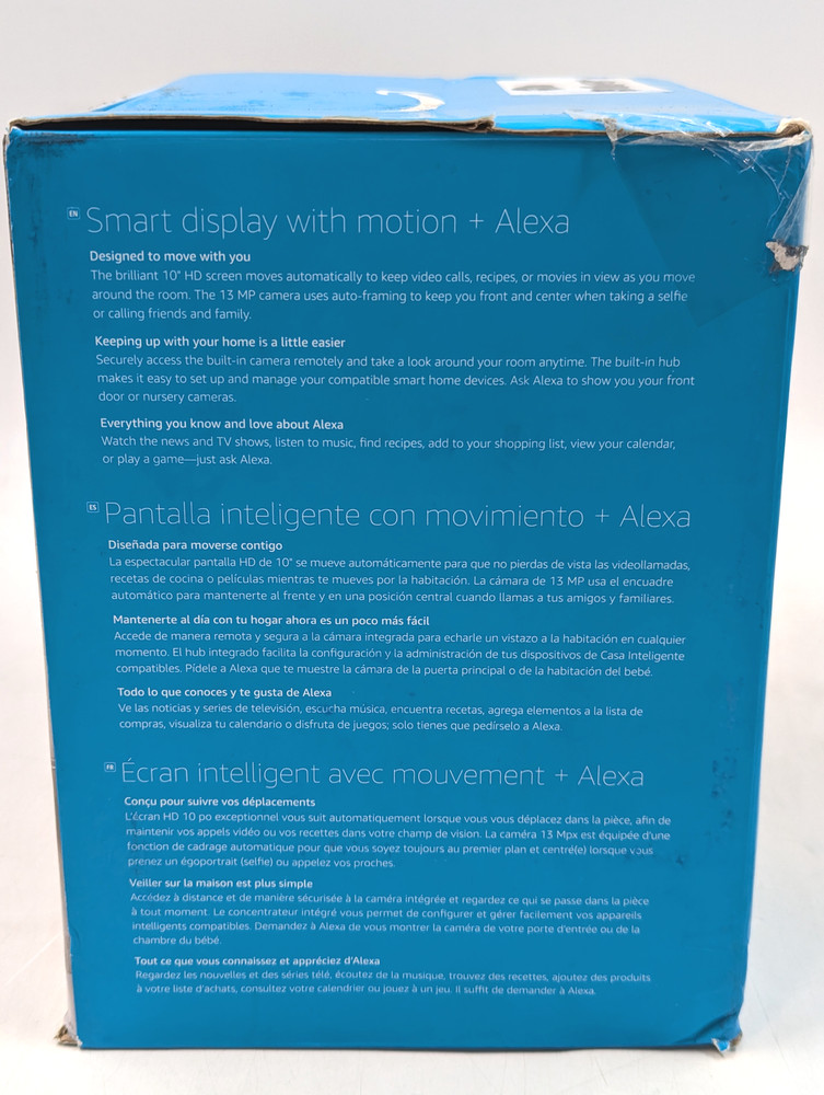 Amazon Echo Show 10 (3rd Gen) Smart Display - White (T4E4AT)