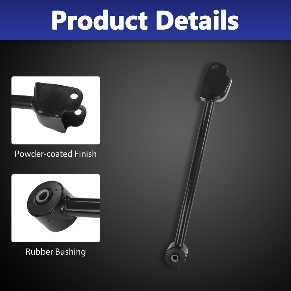 Front Left Right Lower Upper Control Arm 2007-2017 Jeep Wrangler JK 4Pcs