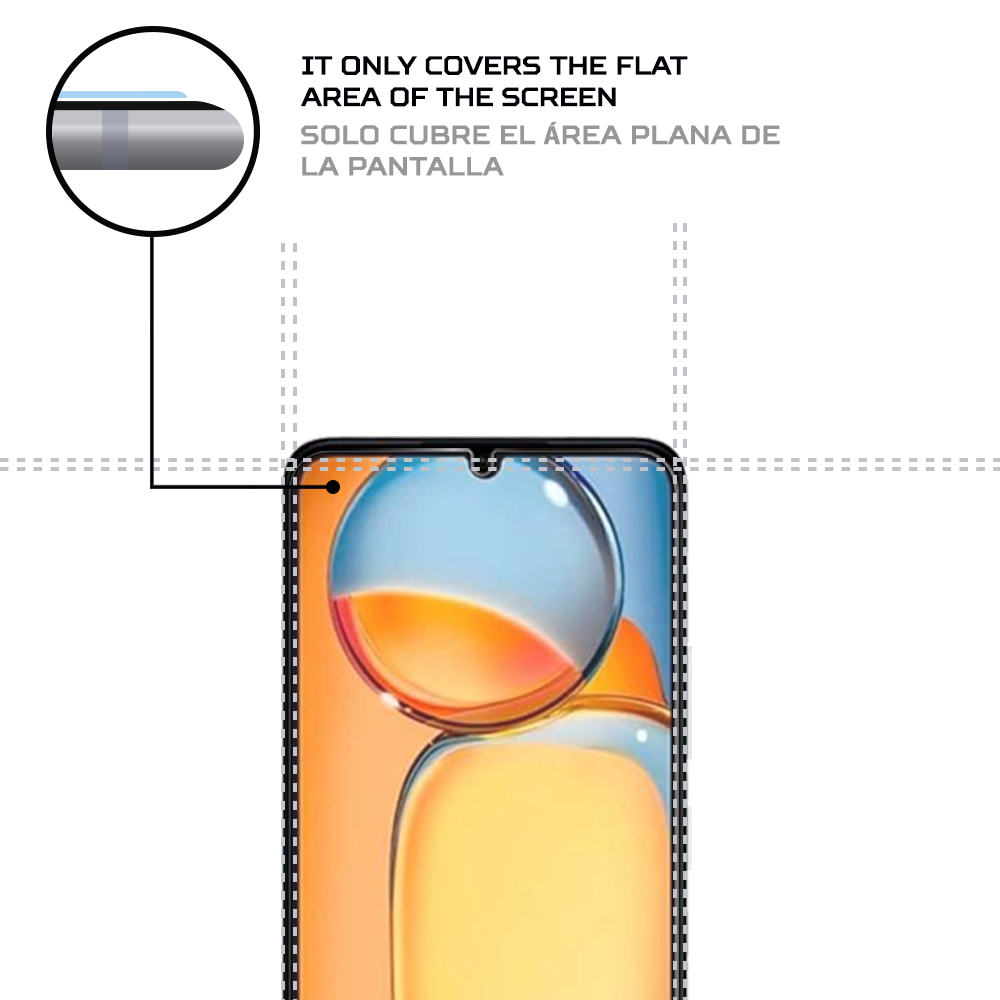 ANTISHOCK Screen protector for Xiaomi Poco C65