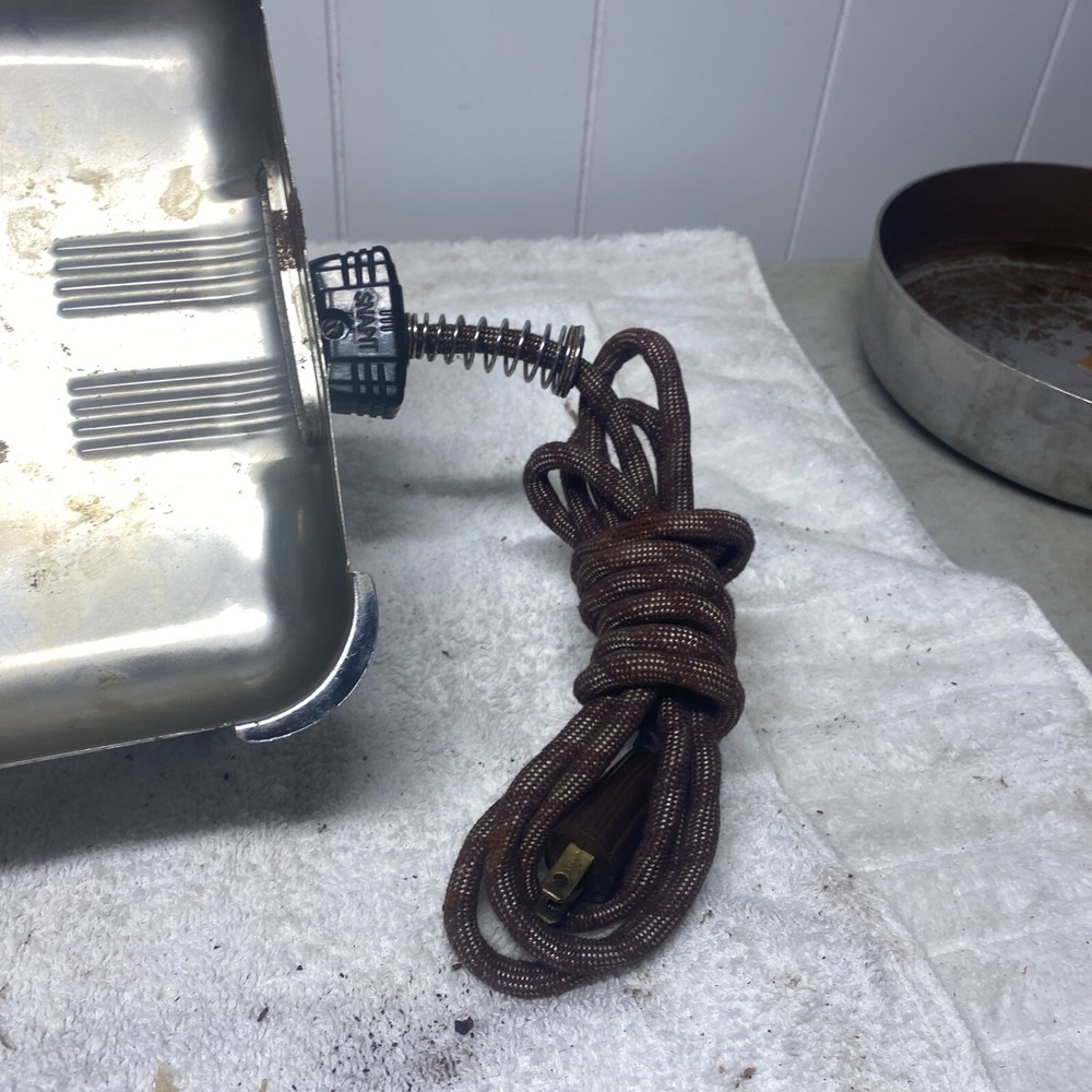 Vintage Griddle Chrome Not Tested