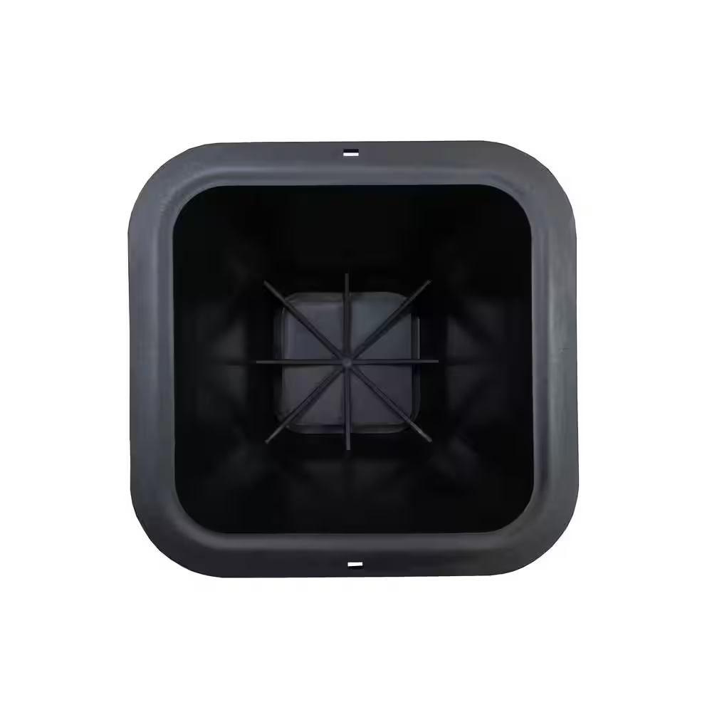 6 In. Black Bed Risers (4-Pack)