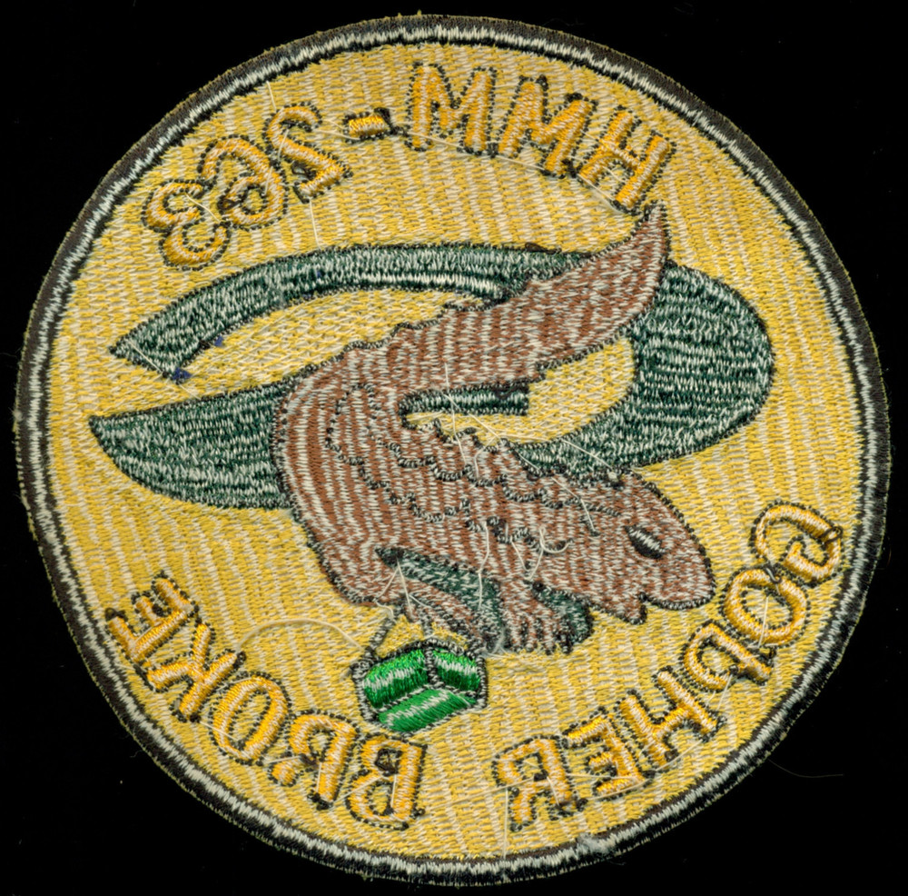 USMC Gopher Broke HMM-263 Vietnam Patch S-24