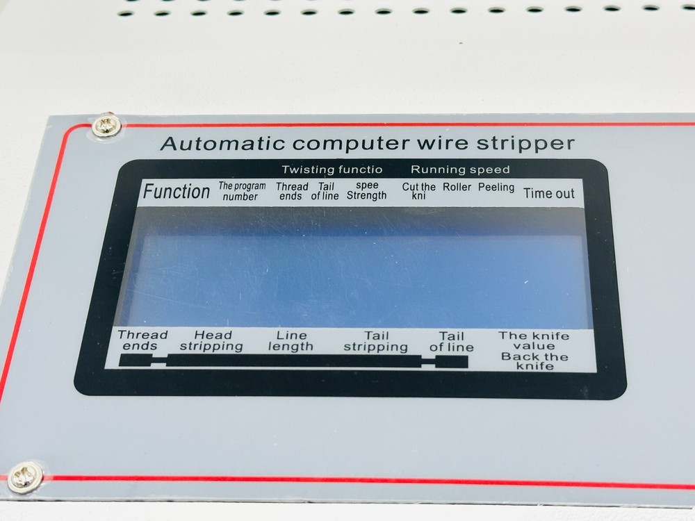 OPEN BOX - Full Automatic Computer wire Stripping Machine - FREE SHIPPING