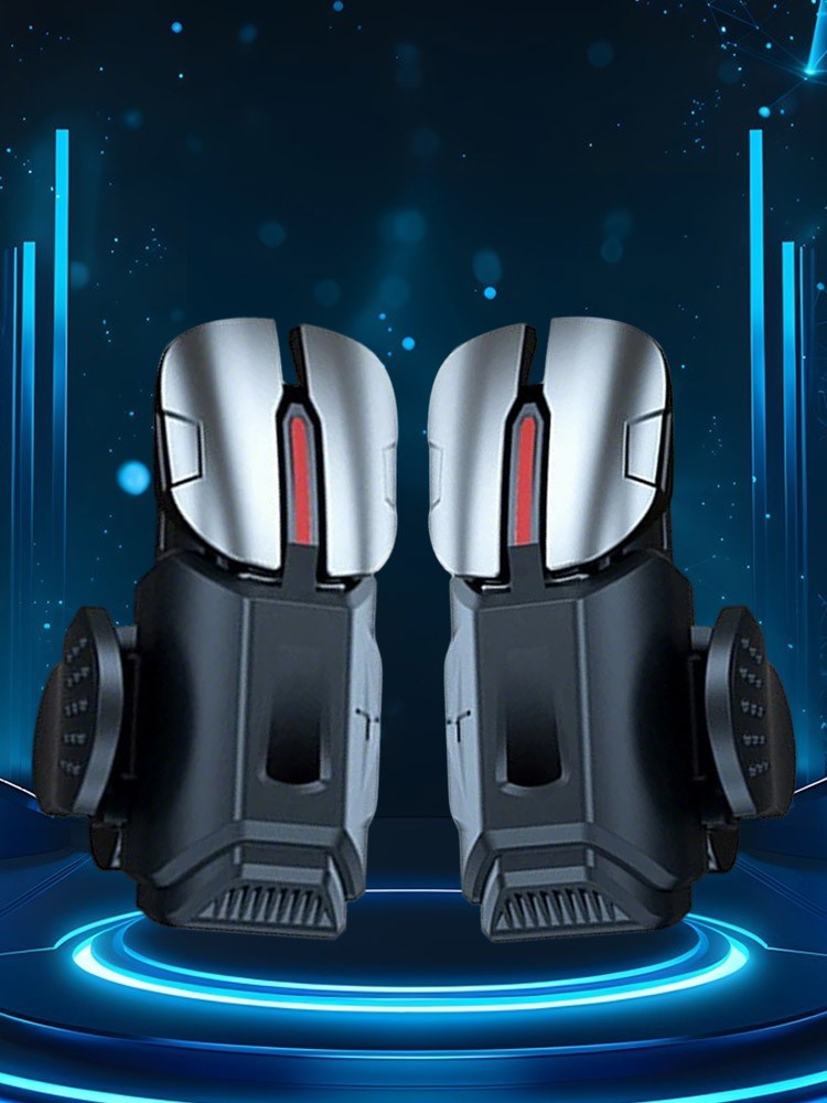 2 PCS Mobile Phone Game Controller Gamepad Joystick Fire Trigger Button For PUBG