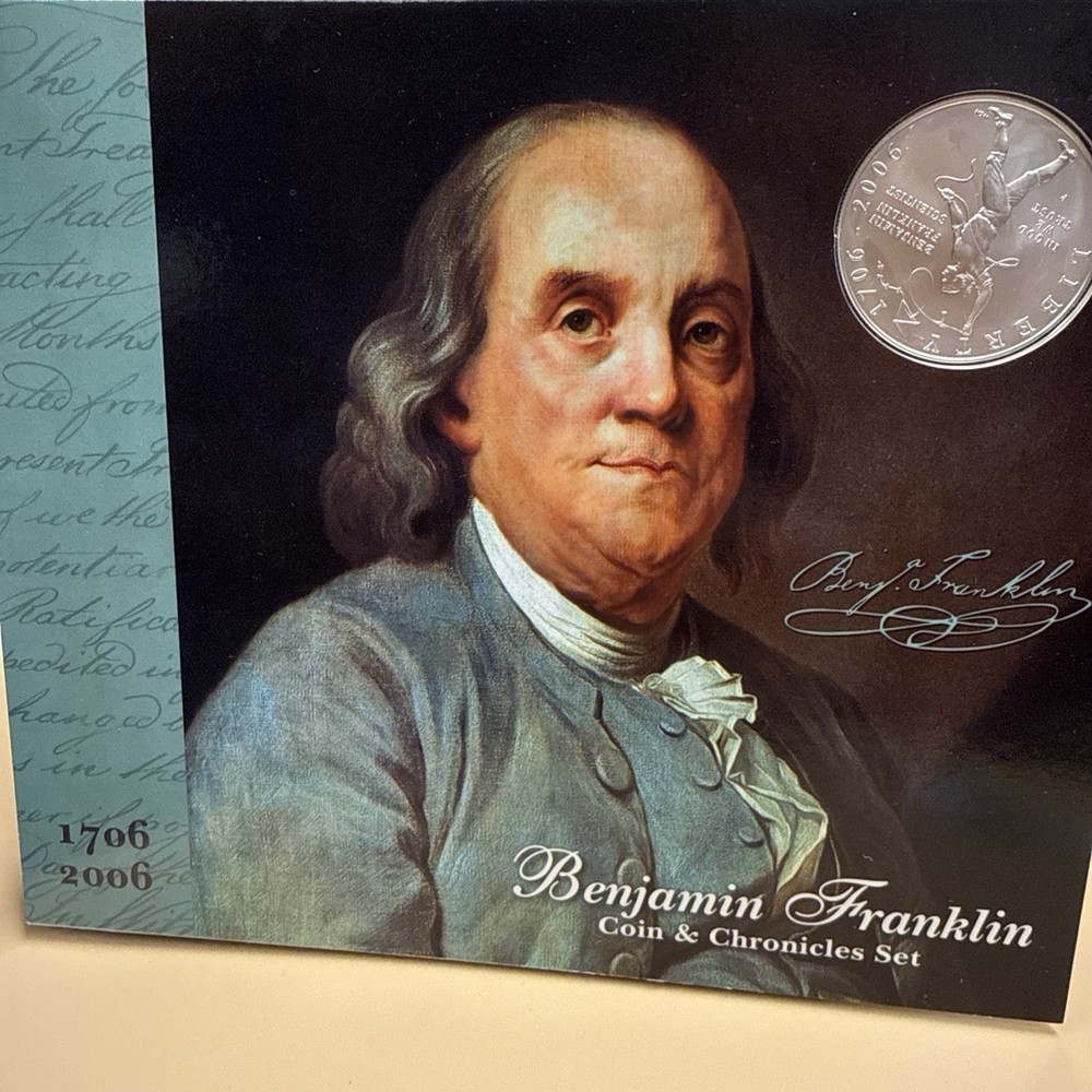 Benjamin Franklin Coin & Chronicles Set