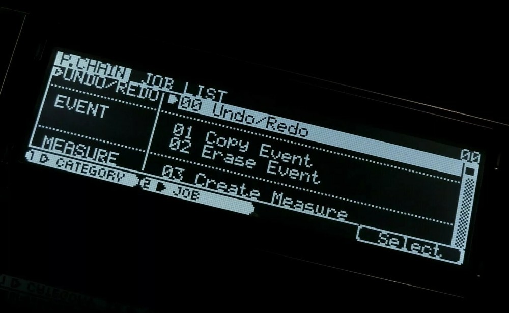 Yamaha RS7000 Custom LUX (Negative) LED Display !