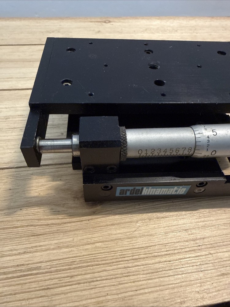 Ardel Kinamatic Precision Linear Translation Stage w/ Starrett Micrometer Head