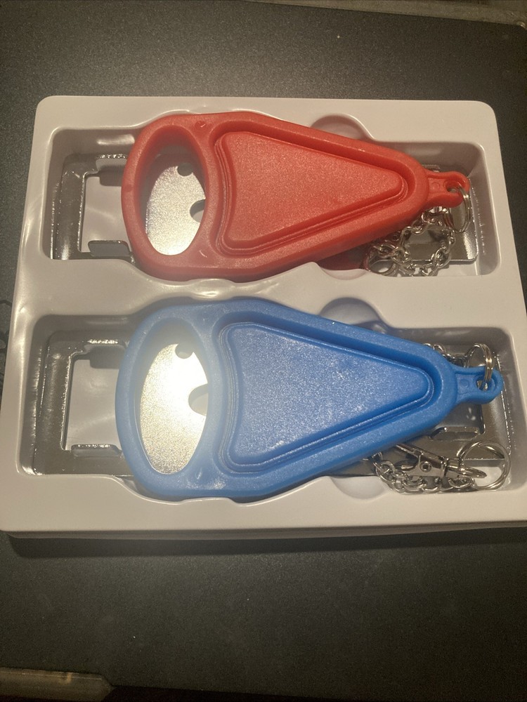 AceMining Portable Door Lock - Red/Silver