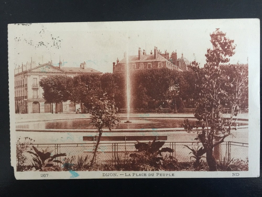 Frankreich - 1923 - Dijon nach Basel