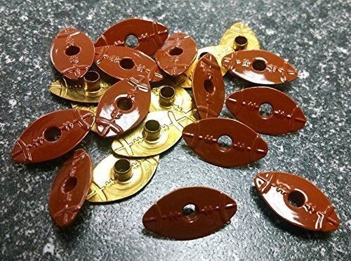Large Football Shaped Eyelets