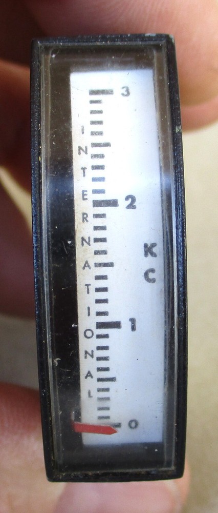 International Instruments 0-3 KC Panel Meter New