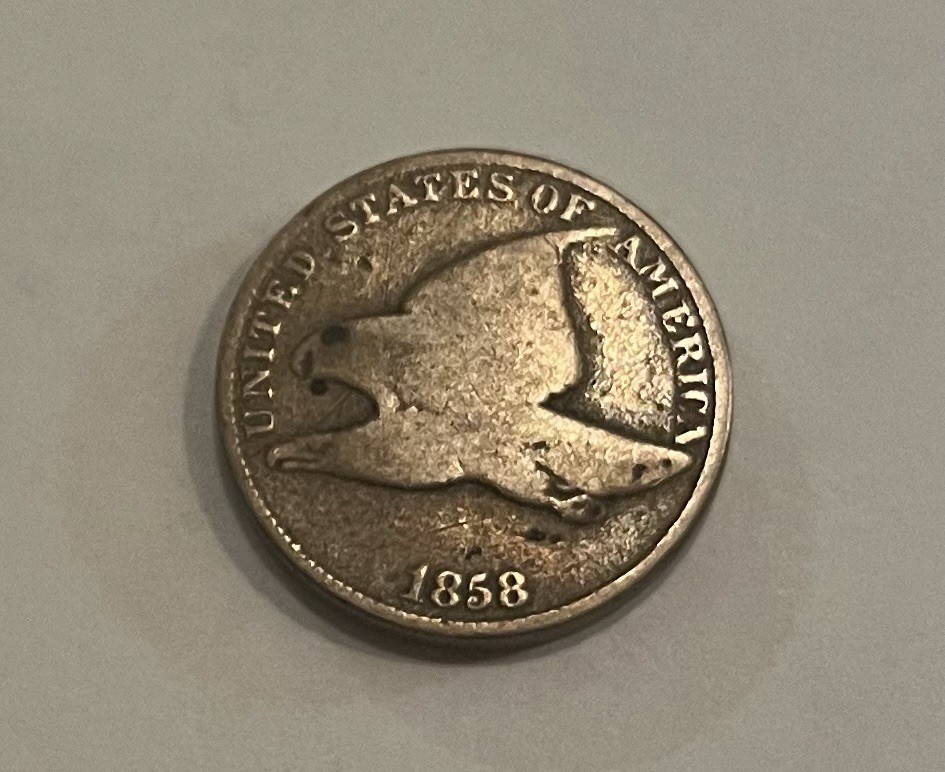 1858 flying eagle cent
