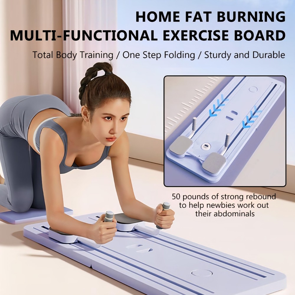 Abdominal Board Ab Roller Multifunctional Total Workout Fat Burn Home Exercise