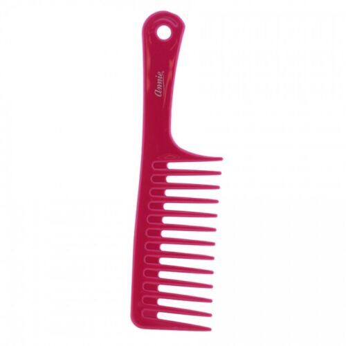 Annie #22 Shampoo Comb with Handle Asst Color (2 pack)
