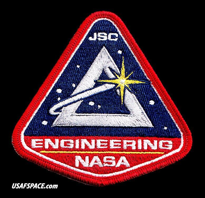 Authentic JSC ENGINEERING- NASA- TEST-CREW-FLIGHT SYSTEMS-A-B Emblem-SPACE PATCH