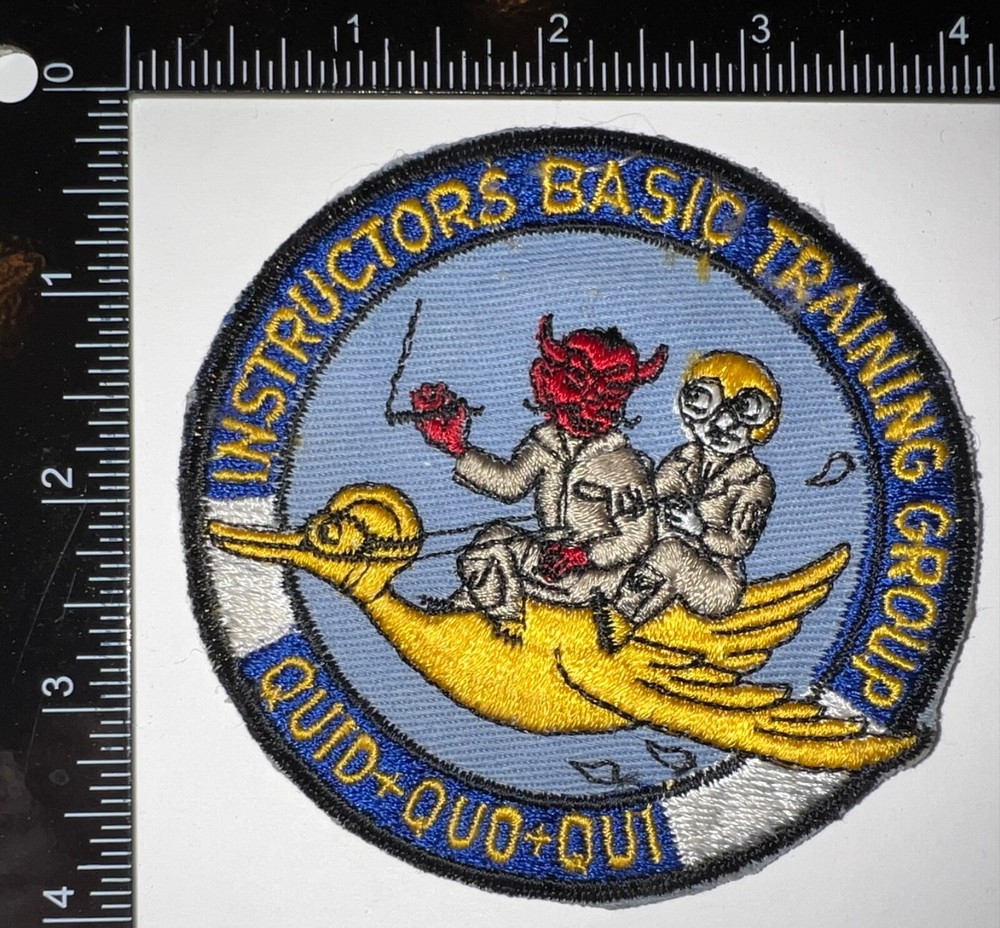 Cold War USAF 3510th Pilot Instructors Basic Training Unit Randolph AFB Patch