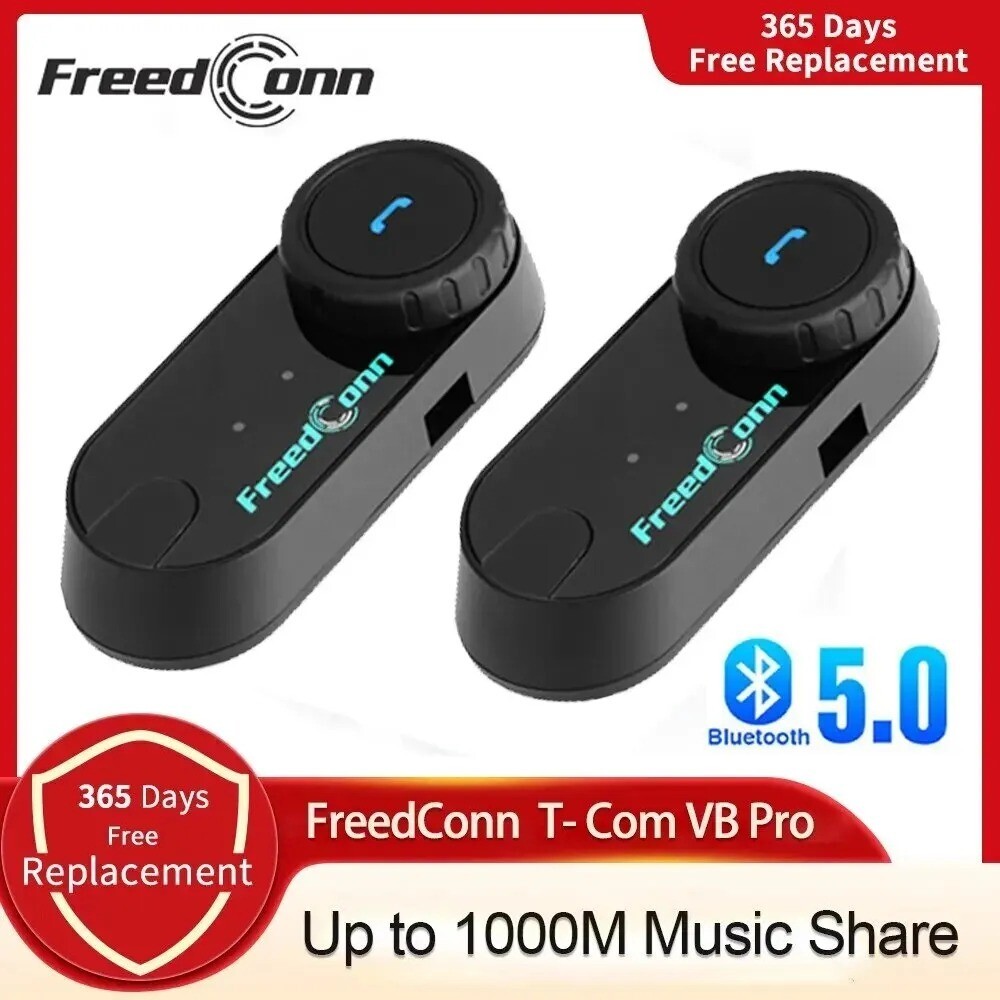 Freedconn TCOM VB Motorcycle Helmet Intercom Bluetooth Headset Wireless