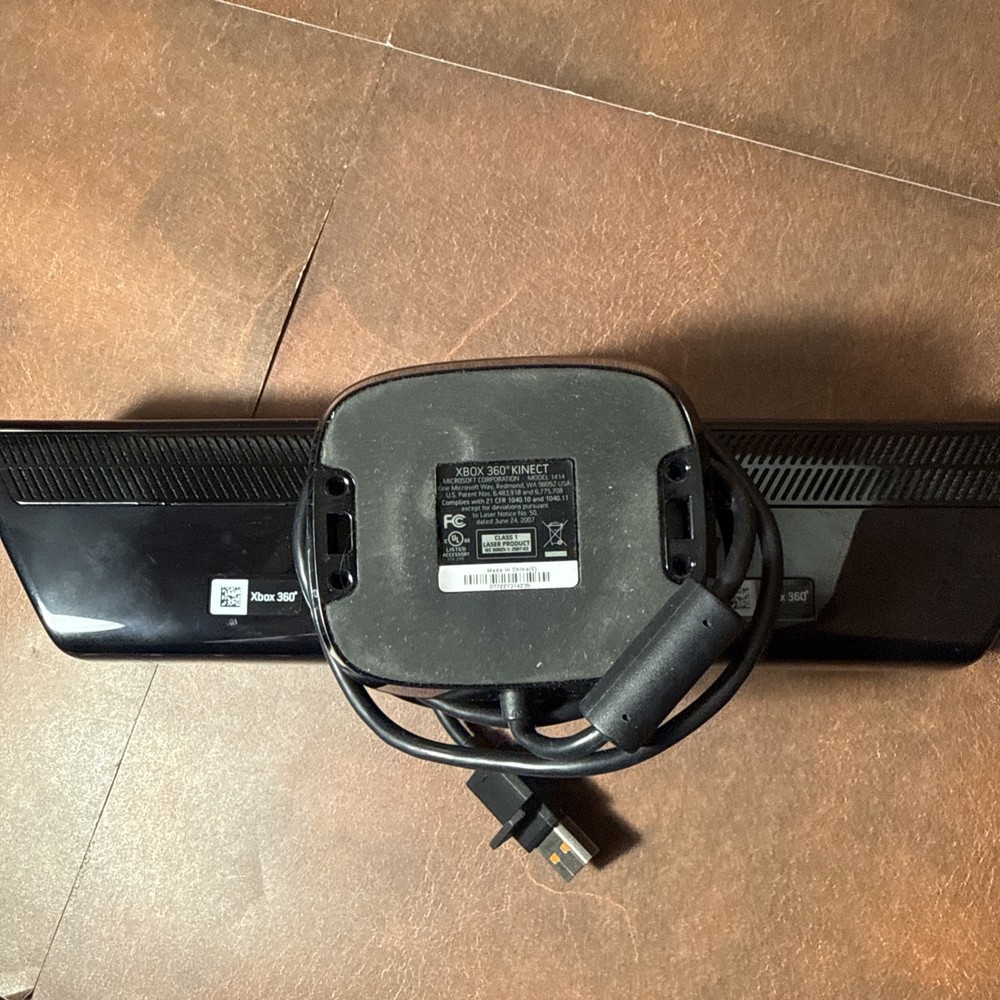 Microsoft 1414 Xbox 360 Kinect Sensor Bar Black