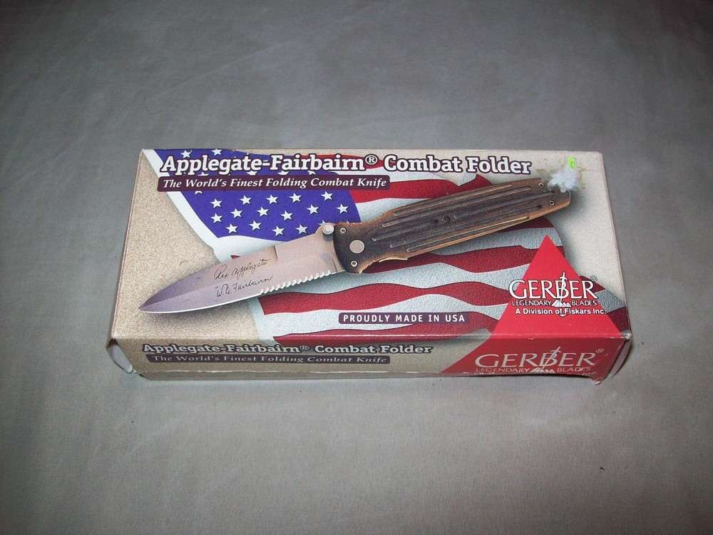 Vintage Gerber Applegate-Fairbairn Box