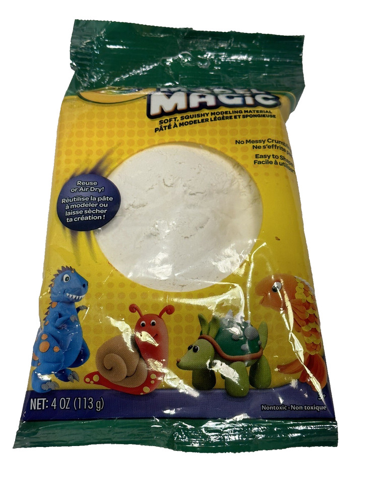 crayola model magic clay 1 pack 4 oz white
