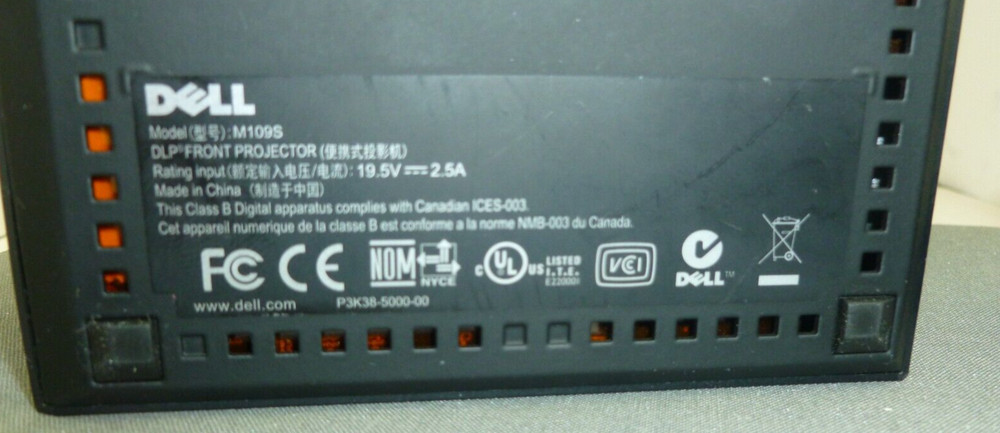 Dell M109S DLP Portable Projector