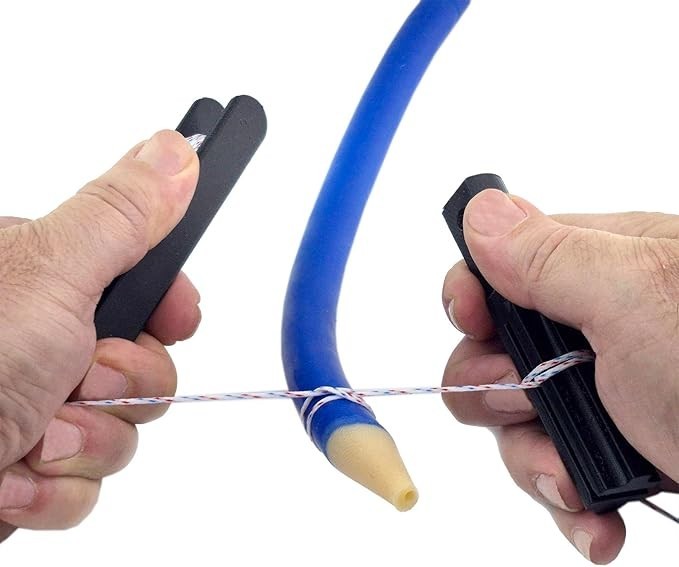 Speargun Rubber Band Tying Tool Kit – Line Holder &Pulling Tool