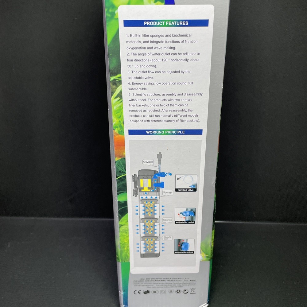 Grech Multi-Function Filter CF-900 - Energy Saving Low Sound Submersible Pump
