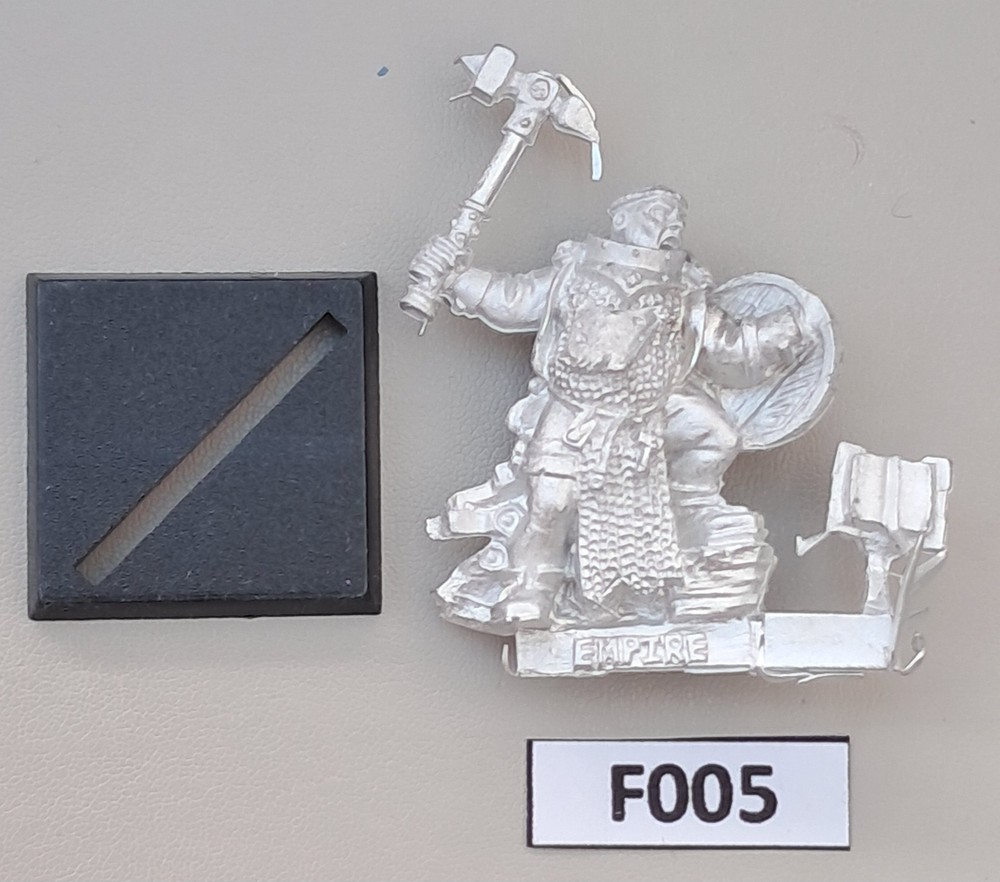 Warhammer Empire Warrior Priest - (F005)  Metal