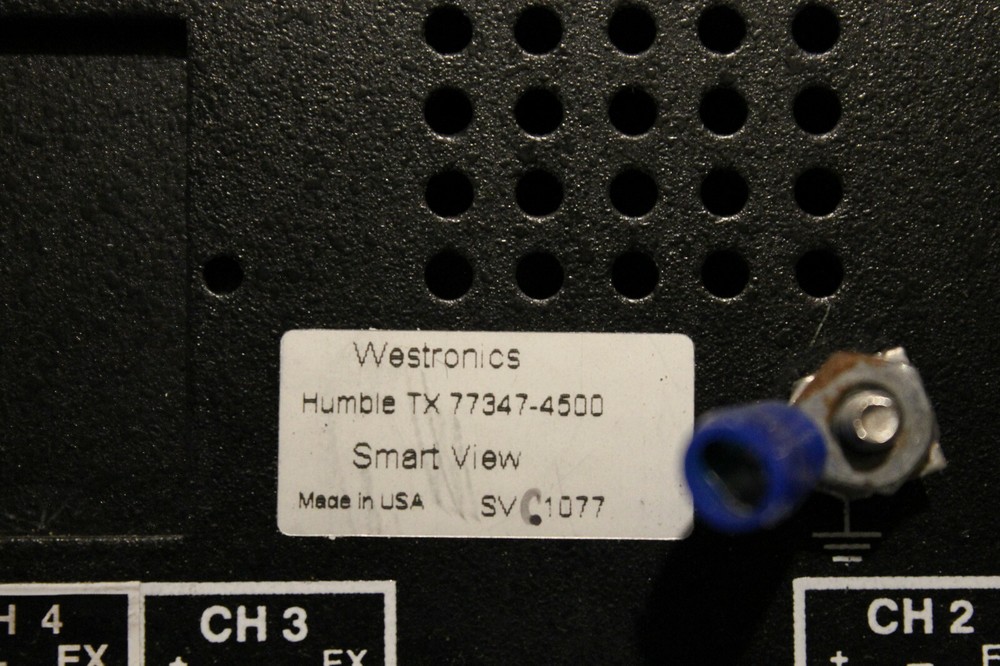 Westronics Smartview SVC Data Logger Touch Screen