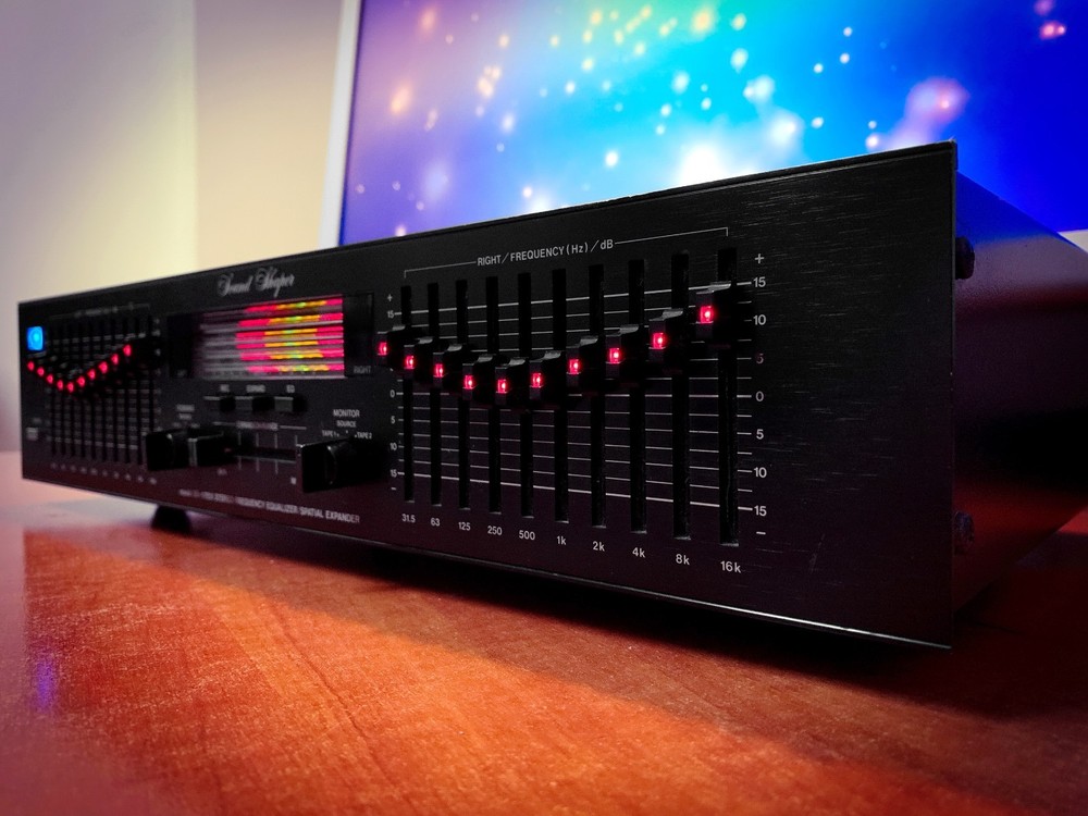 ADC SS-117EX 🌈RaRe🌈 Vintage Stereo Equalizer Spatial Expander Effect