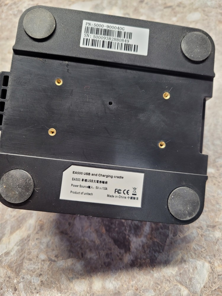 Unitech Electronics EA500 W/Docking Base Type-C TESTED !!!