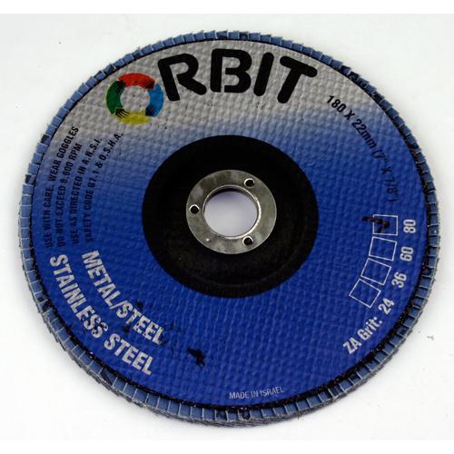 7" x 7/8 AH Flap Disc 80 Grit