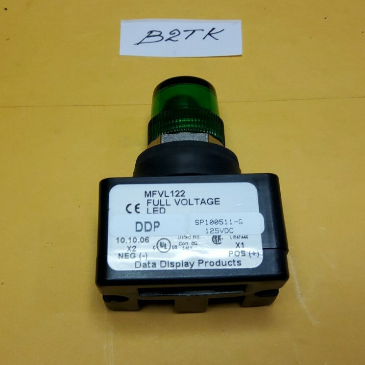 DATA DISPLAY PRODUCTS  MFVL122  5/8" LAMP INDICATOR  125V DC
