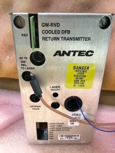 Antec GW-RVD Cooled DFB Return Transmitter New