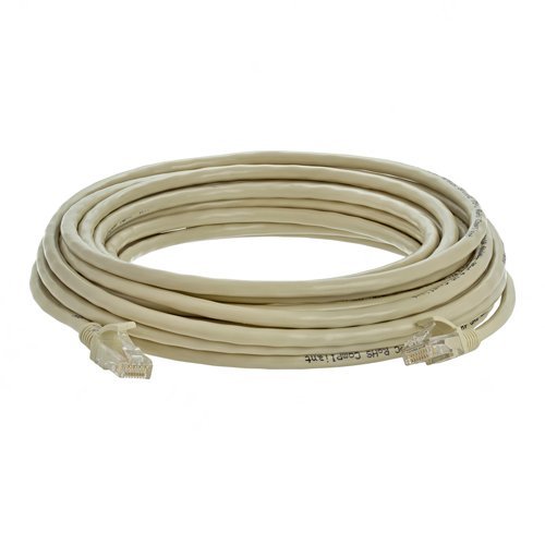 Ethernet Network Patch Cat5E Cable (25ft) - Grey