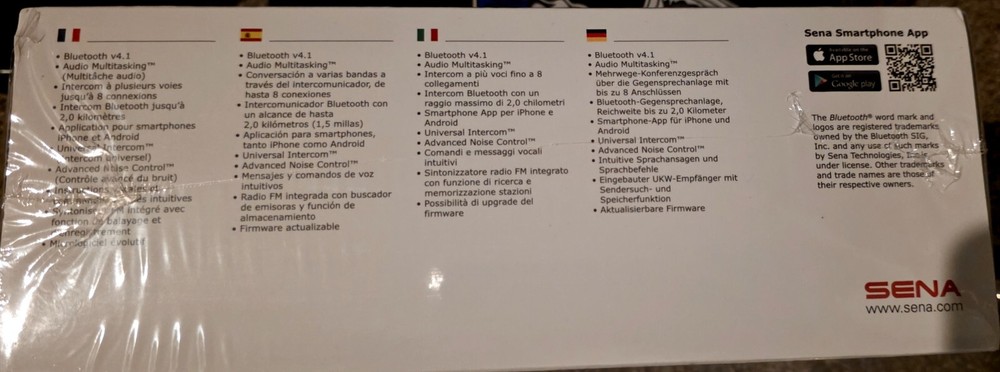 Sena 20S EVO HD Bluetooth Communication System - Dual Pack